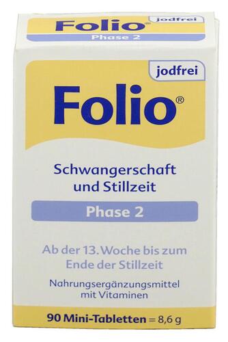 Folio jodfrei Phase 2, Mini-Tabletten