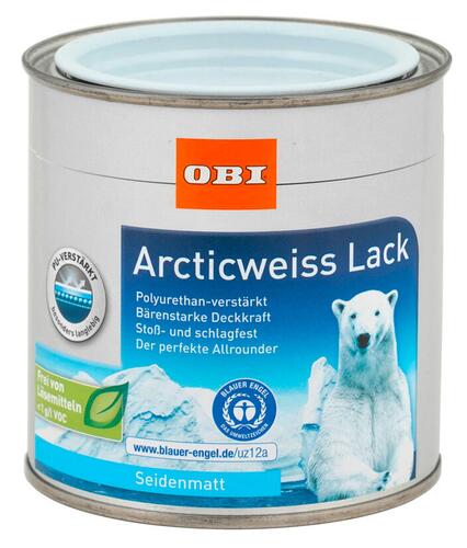 Obi Arcticweiss Lack Seidenmatt